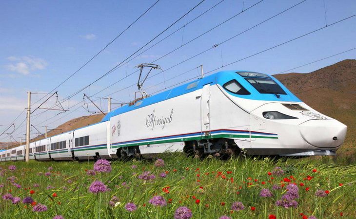 «Узбекские железные дороги» повышают цены на билеты «Афросиаб» с февраля 2026 года